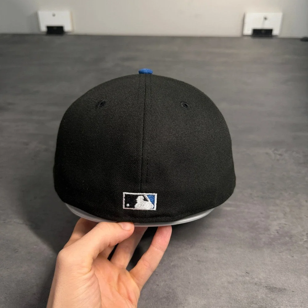 Hat Club Washington Nationals New Era Cap 7 1/2 Black Blue Wizards 2.0 Alternate